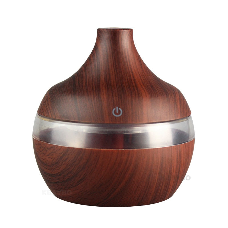 Humidifier Aromatherapy Wood Grain