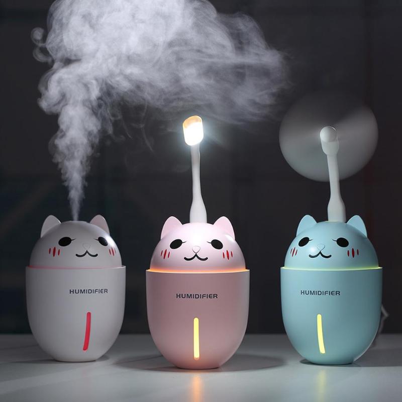 Humidifier Aroma Diffuser Cat Shape Aroma Essential Oil Diffuser