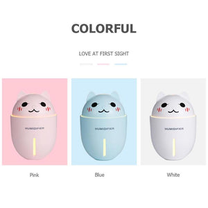 Humidifier Aroma Diffuser Cat Shape Aroma Essential Oil Diffuser