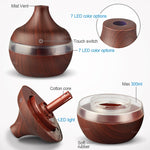 Humidifier Aromatherapy Wood Grain