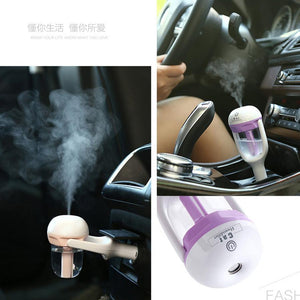 Car Steam Air Humidifier Aroma Diffuser